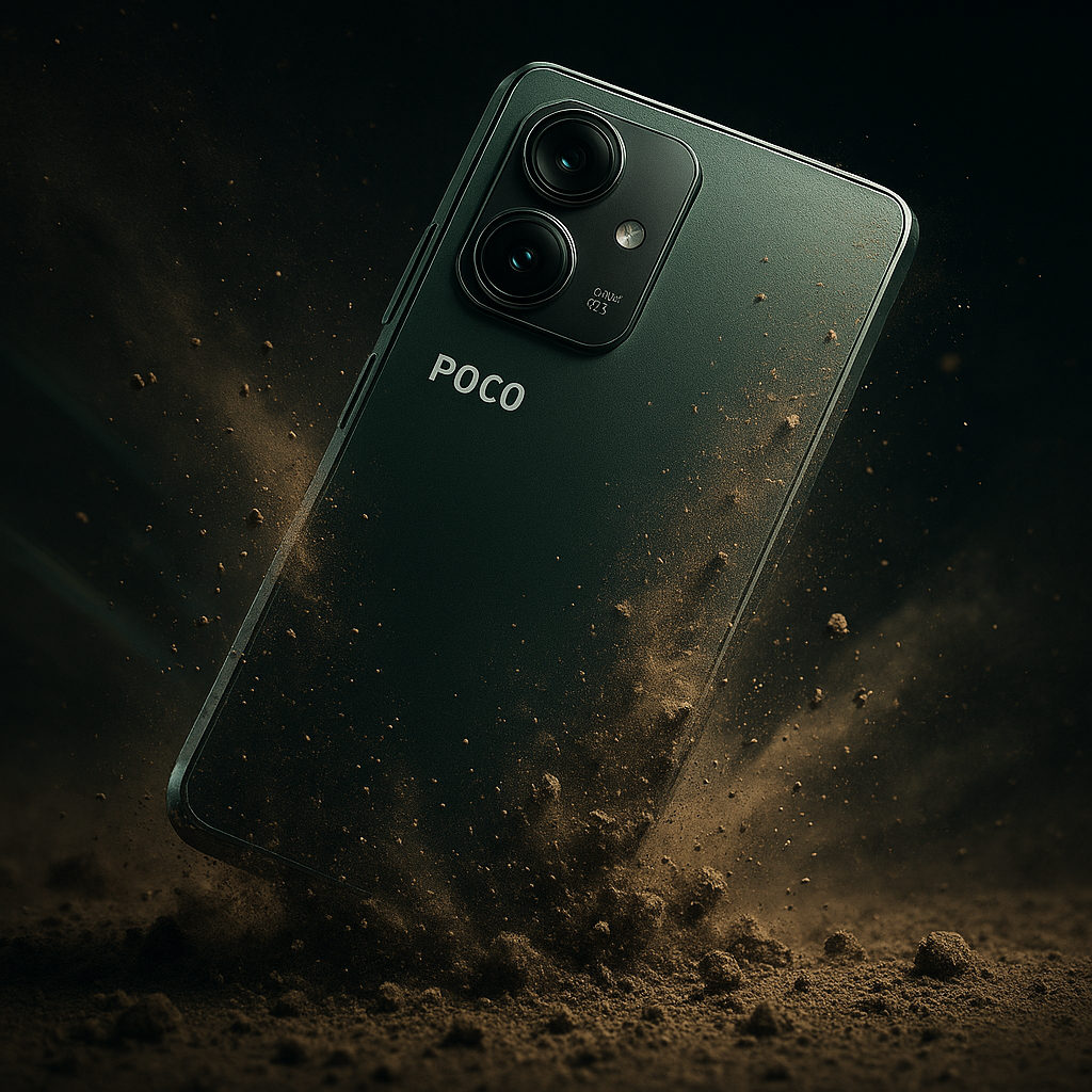 Poco X7 Pro mais resistente à poeira