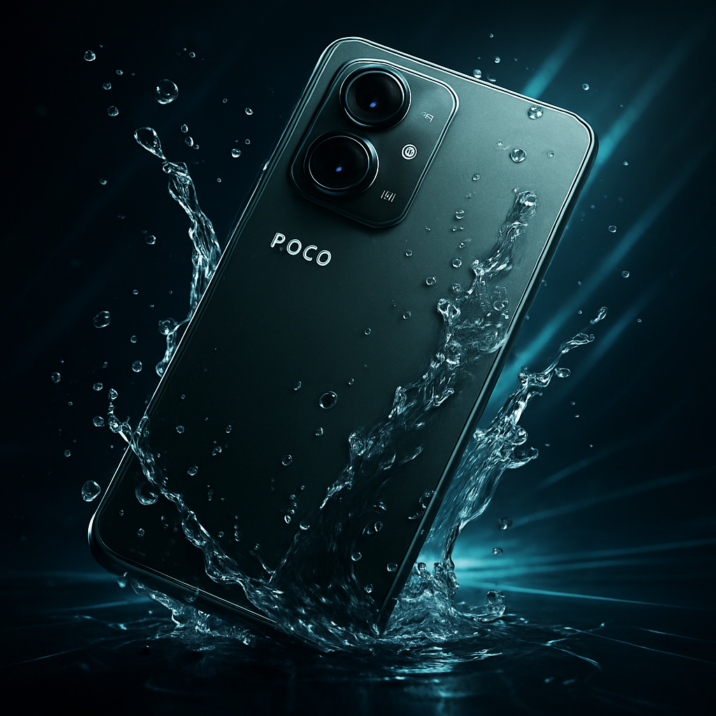 Poco X7 Pro mais resistente à água